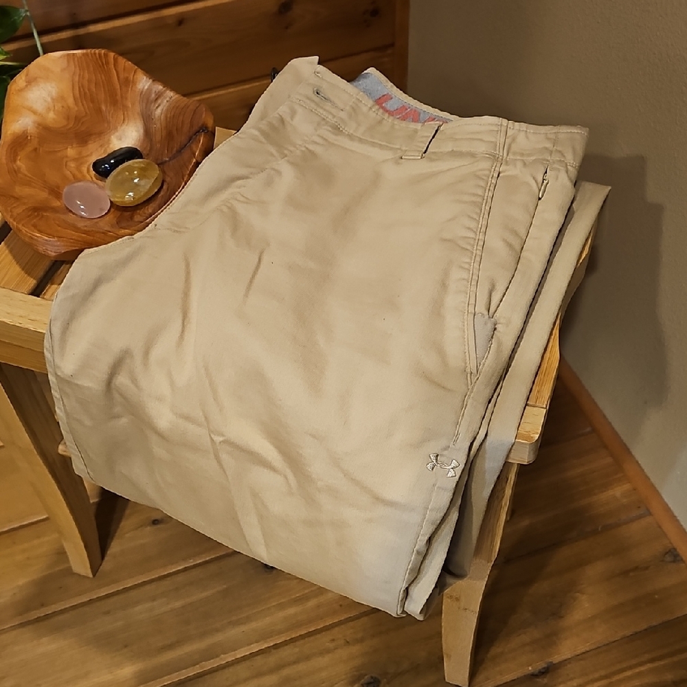 Mens Embroidered Under Armour Casual Pants